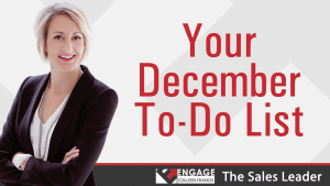Your December To-Do List | Sales Strategies