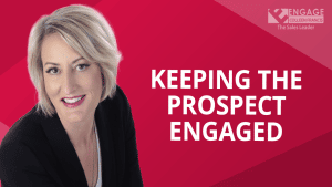 Colleen Francis talking about how to keeps prospects engaged