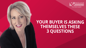 Colleen Francis talking about buyer questions.