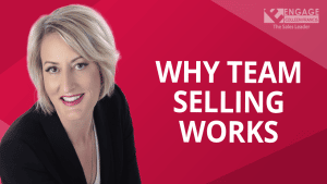Colleen Francis talking about team selling.