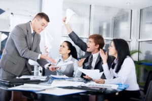 The Dreaded Sales Prevention Department blog and angry sales team.