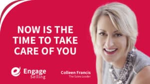 The Importance of Time Off in Sales blog and Colleen Francis.