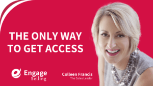 The ONLY Way to Get Access blog and Colleen Francis.