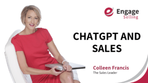 ChatGPT and Sales blog and Colleen Francis.