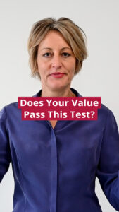 Does Your Value Pass this Test?
